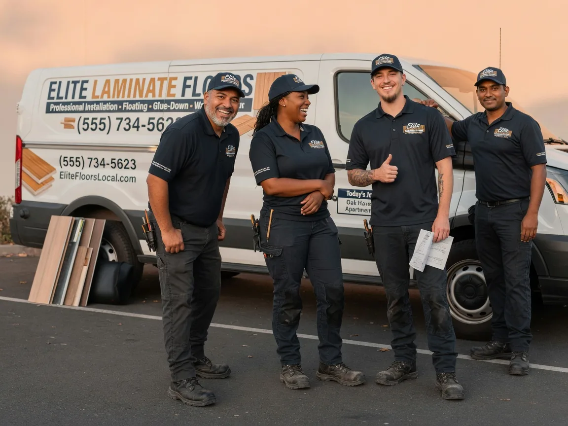 Laminate flooring installation company in Jennings, LA